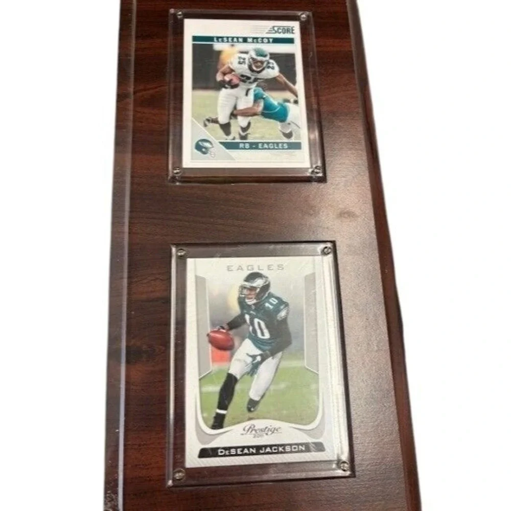 Philadelphia Eagles 2012 Commemorative Plaque With LeSean McCoy & DeSean Jackson
